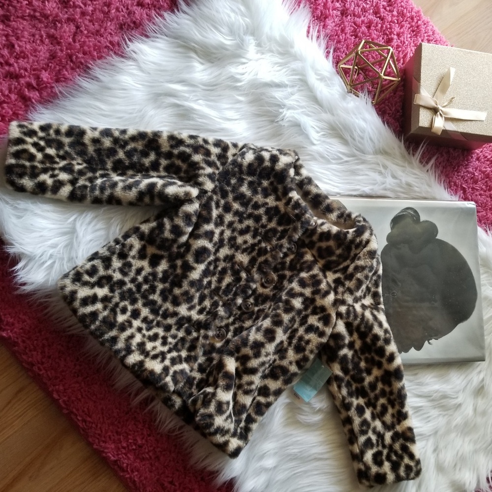 Girls animal print jacket